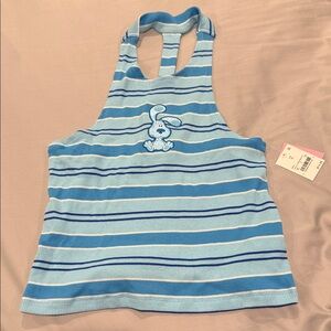 Striped Blue Tank Top with Blue’s Clues Design